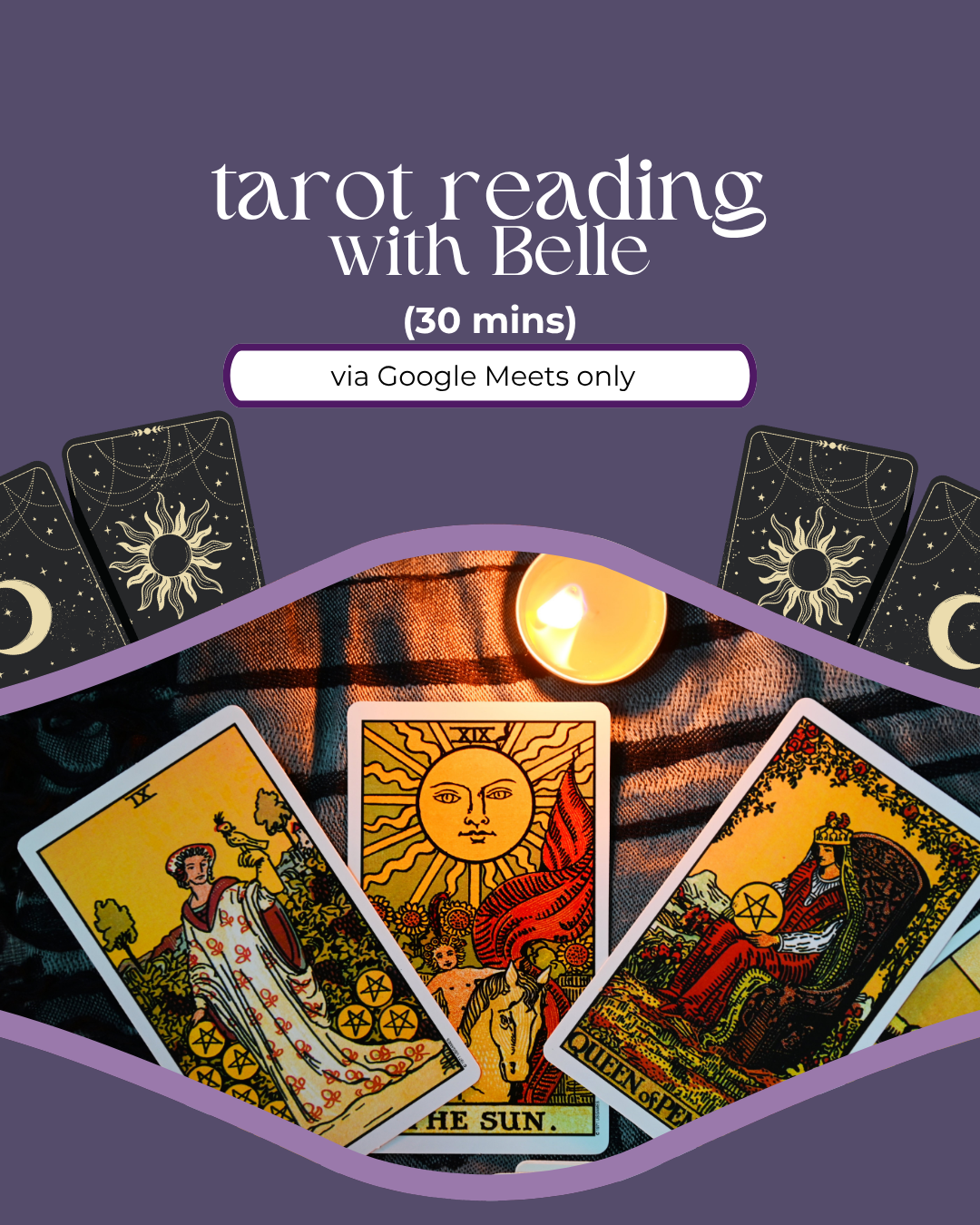 Online Tarot Reading with Belle (Google Meets)