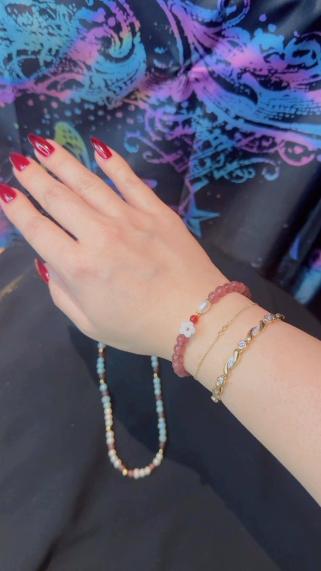 Honey Trap Spelled Crystal Bracelet