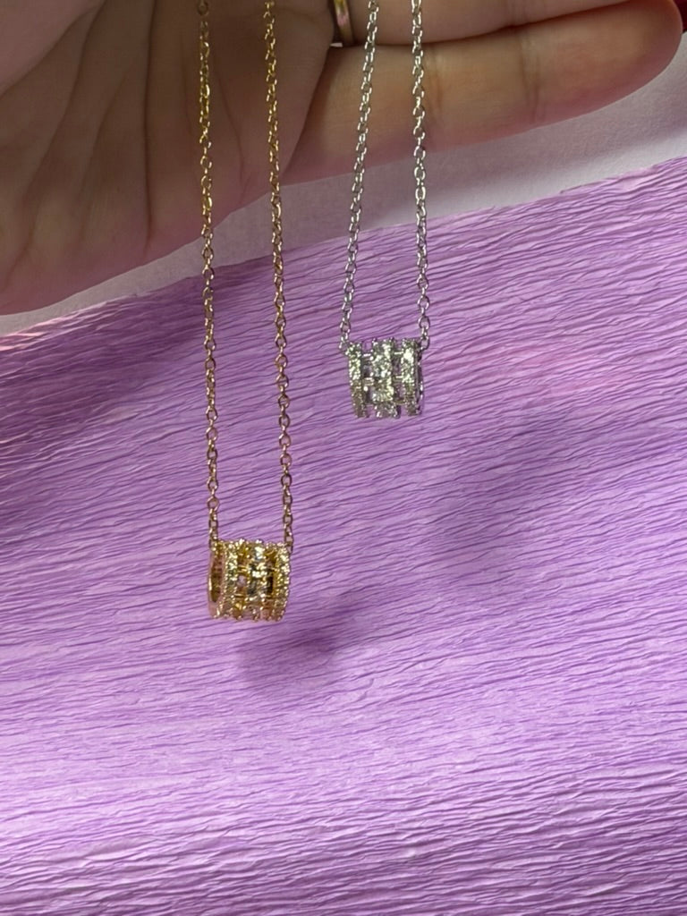 Rolling Riches Spelled Necklace