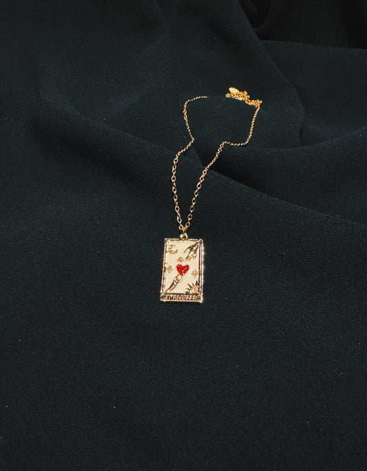 [LIMITED EDITION] Spelled 'The Lovers' Tarot Necklace