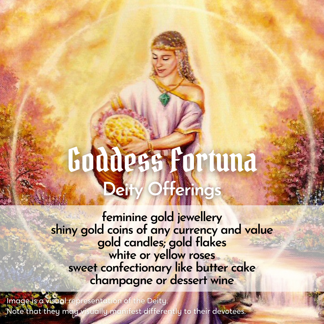 Goddess Fortuna Portal - Greek Divinity of Fortune, Luck and Fate