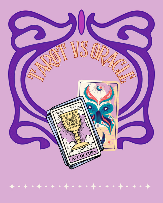 Tarot VS Oracle Cards