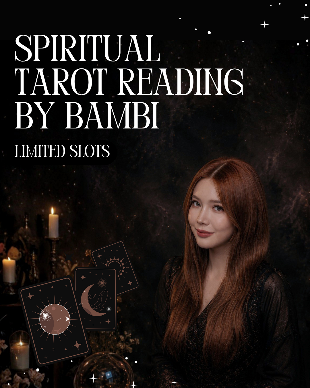 15 Minutes Spiritual Tarot Reading with Bambi (Google Meets)