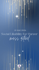 Social Likability for Career Mass Ritual (13 Mar 2026)