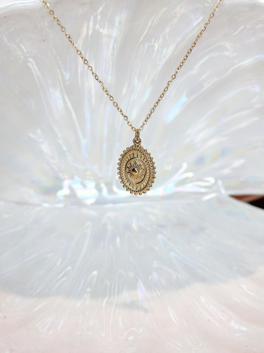Abundance and Transformation Spelled Necklace (Solar Magick)