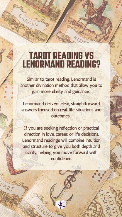 1-Question Remote Lenormand Reading with Belle