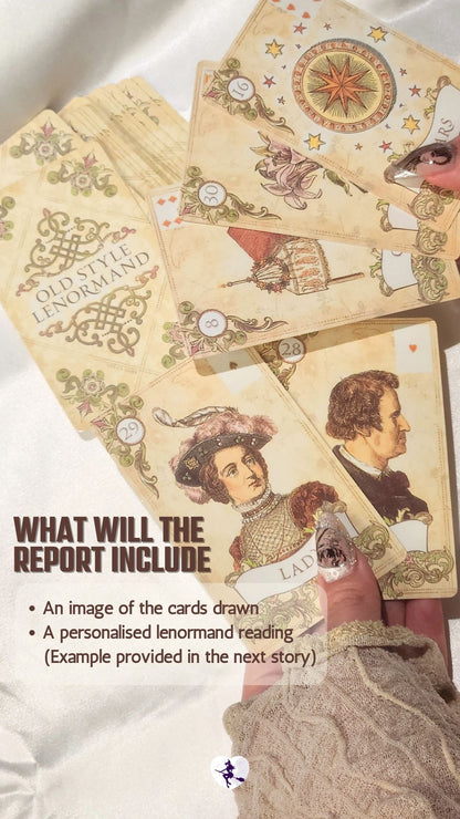 1-Question Remote Lenormand Reading with Belle
