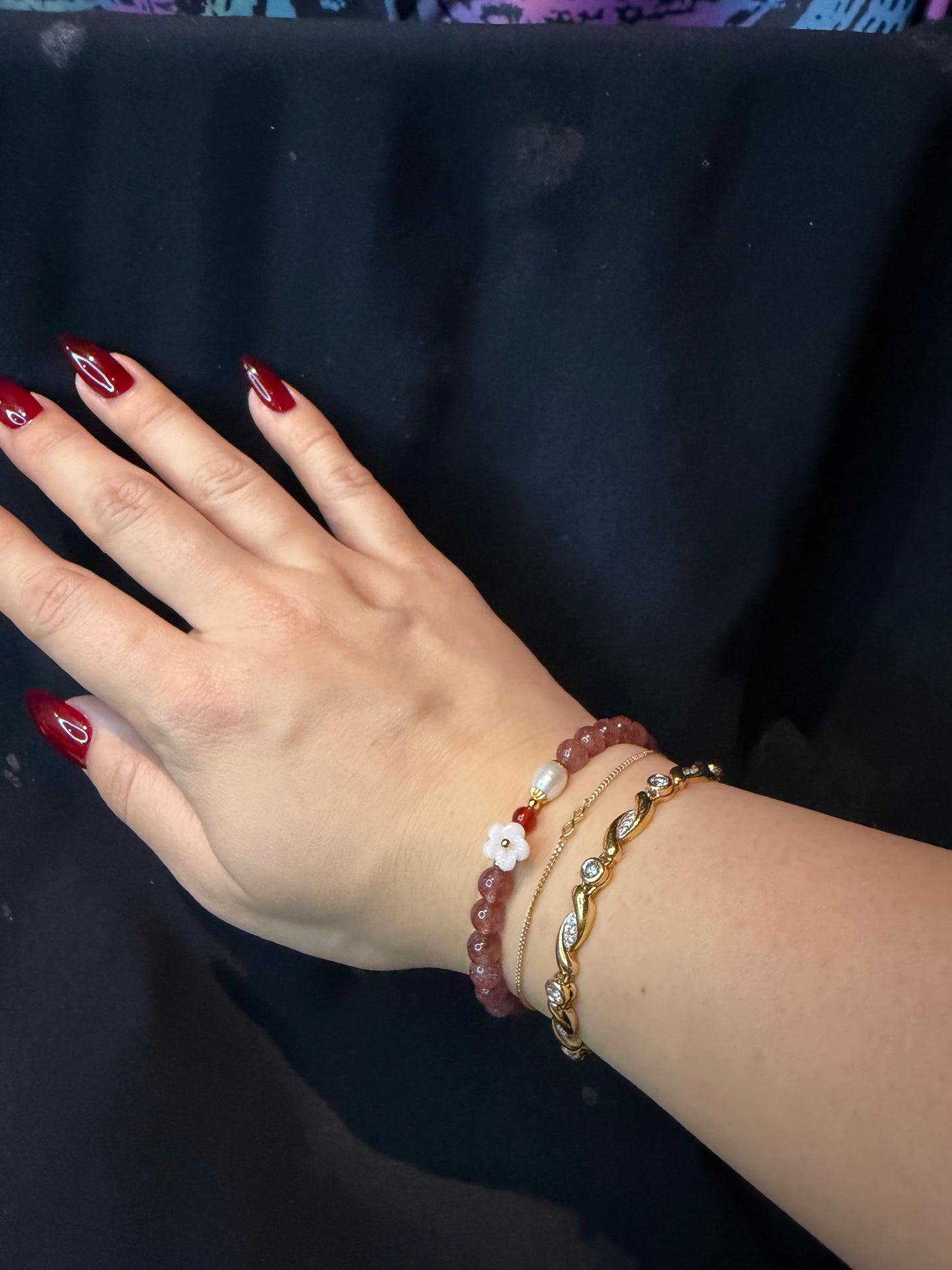 Honey Trap Spelled Crystal Bracelet