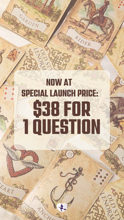 1-Question Remote Lenormand Reading with Belle