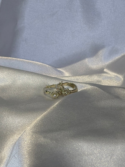 [BLESSED BY HER] Double Cast: Goddess Freyja × Brigid - Bloom of the Divine Earrings