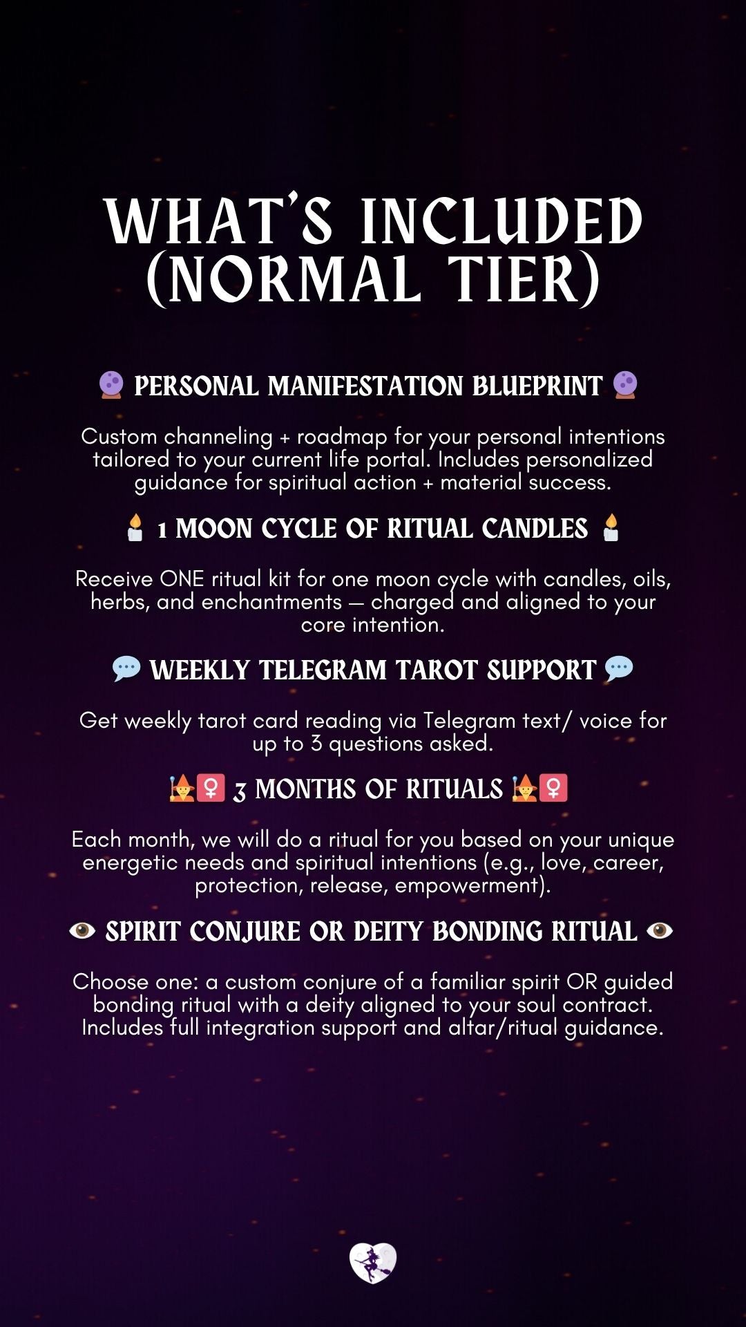 THE COVEN CIRCLE: A PRIVATE  3-MONTH RITUAL MENTORSHIP WITH BAMBI