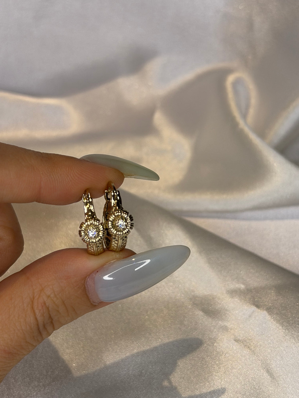 [BLESSED BY HER] Double Cast: Goddess Freyja × Brigid - Bloom of the Divine Earrings