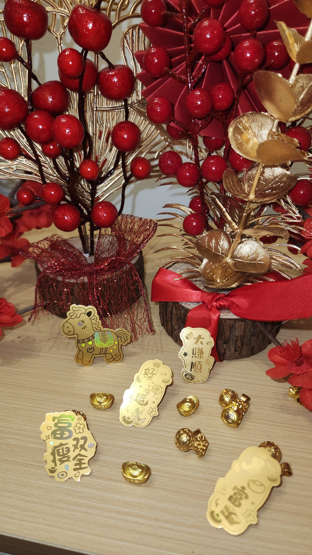 [CNY SPECIALS] Spelled 999 Gold Fortune Sticker
