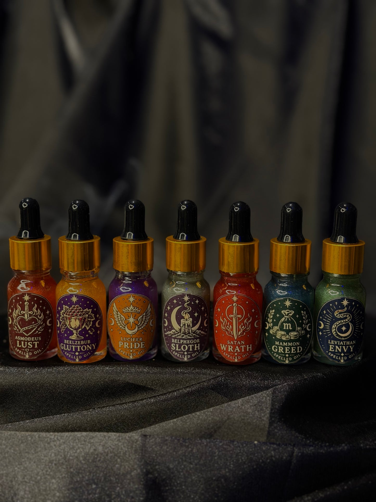 [LIMITED EDITION] 7 Deadly Sins Spelled Oils Bundle