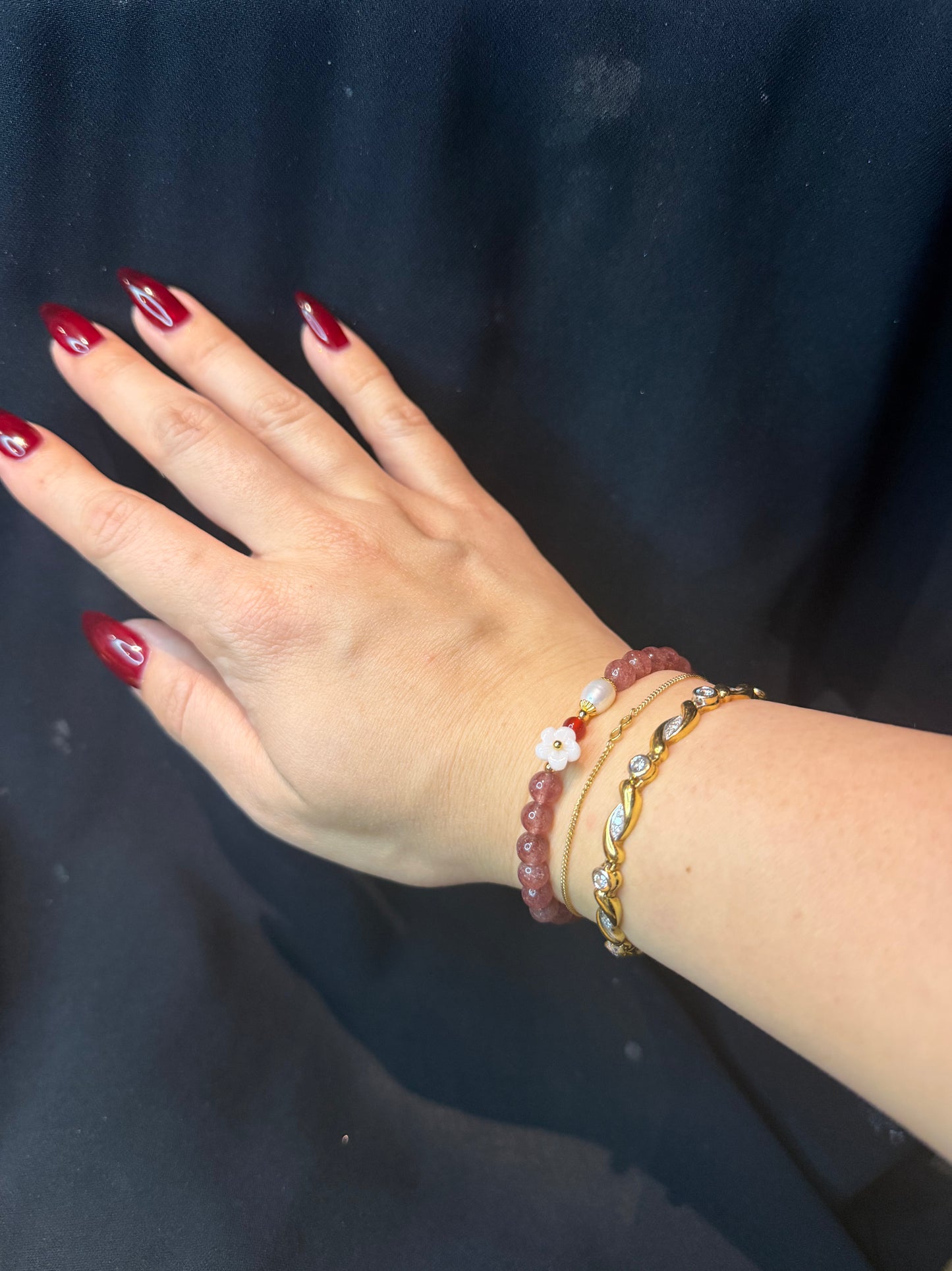 Honey Trap Spelled Crystal Bracelet