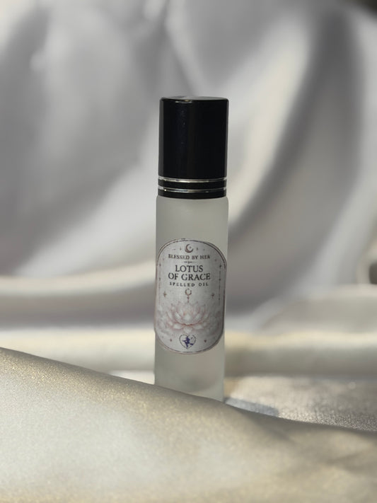 [BLESSED BY HER] Lotus of Grace Spelled Oil