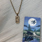 [LIMITED EDITION] Spelled 'The Moon' Tarot Necklace