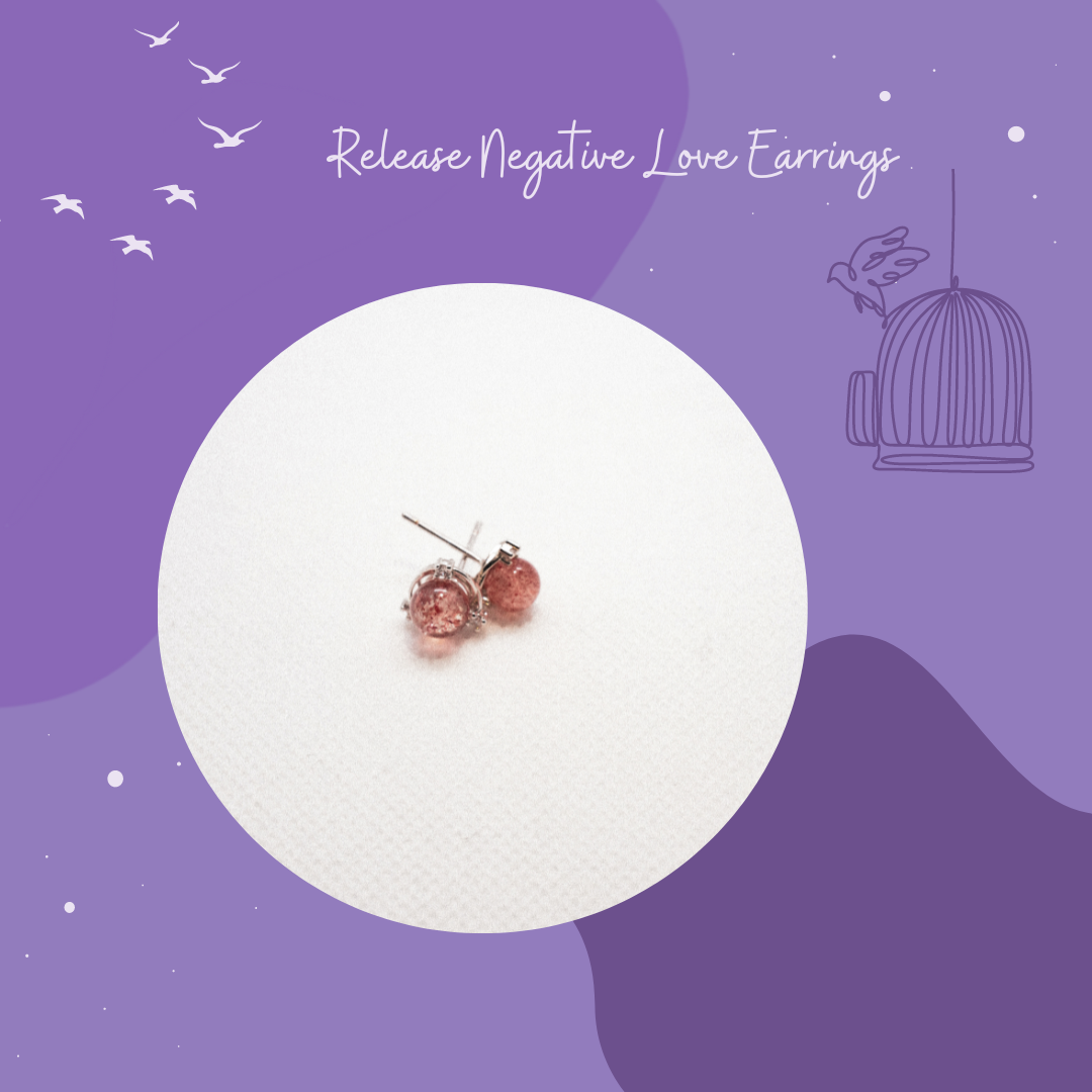 Release Negative Love Strawberry Quartz Jewellery [Triple Cast option available]