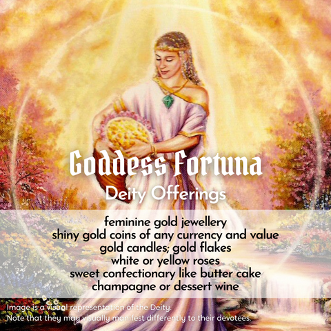 Goddess Fortuna Portal - 希腊的财富、运气和命运之神