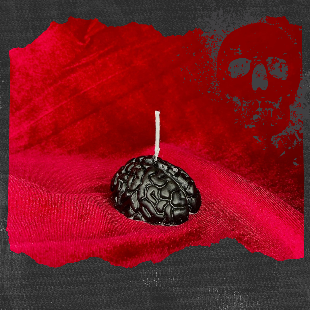 Charged Black Brain Candle - Vitality Draining